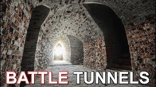 ABANDONED BATTLE TUNNELS - Underground Remains of a Large Bastion