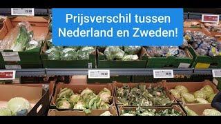 Wonen in Zweden! Het prijsverschil van de boodschappen in Zweden en Nederland ! #Vlog45