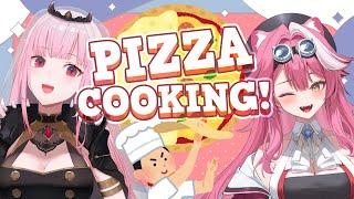 【PIZZA COOKING】making many pizzas with Raora! (off collab)