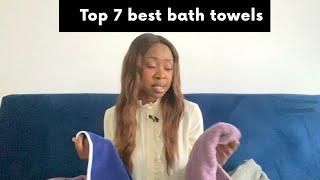 The 7 best bath towels | Anesu Sagonda