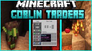 Goblin traders  Mod 1.16.5 mods Forge 2021 Mods Showcase and how to Run the mod Best Minecraft Mod