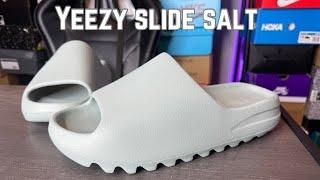 Adidas Yeezy Slide Salt On Feet Review