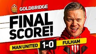 ZIRKZEE WONDER GOAL! MAN UTD 1-0 FULHAM GOLDBRIDGE MATCH REACTION