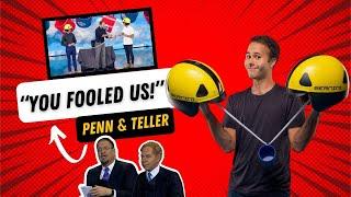 Magician EXPOSES Penn & Teller Code, THEN FOOLS them! (INSANE ending!) Giancarlo Bernini on Fool Us