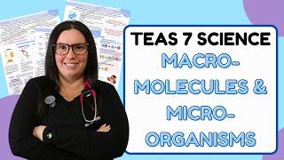 2024 ATI TEAS Science Macromolecules & Microorganisms in Disease Study Guide (with Practice Qs)