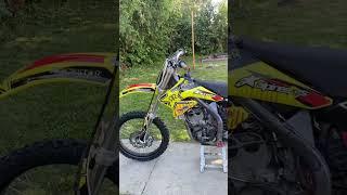 Worked on the rmz250 with my gf today #motocross