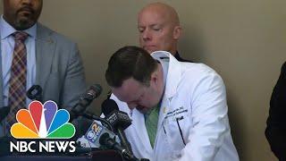 Doctor breaks down when speaking about the victims from the Michigan State University shooting