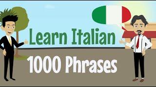 1000 phrases in Italian with English Translation