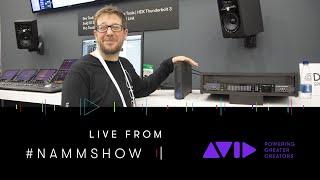 #AVID #NAMMSHOW LIVE ⏩ Power your desktop or rack with Pro Tools | HDX Thunderbolt 3 systems