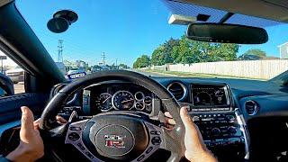 POV Drive: 800HP Nissan GT-R R35 | Insane Sound LOUD Exhaust