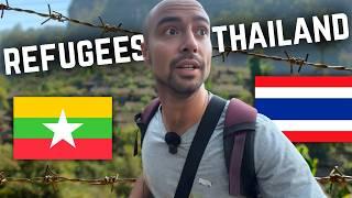 I’VE BEEN To one of THE BIGGEST Refugee Camps In Thailand