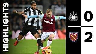 Newcastle United 0 West Ham United 2 | Premier League Highlights