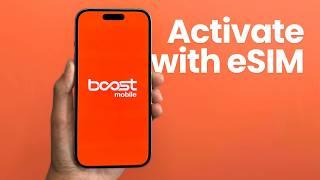 How to Activate Boost Mobile eSIM! (Native DISH Network)