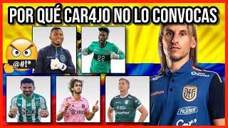 ESTOS JUGADORES DEBERIAN ESTAR CONVOCADOS EN ECUADOR PARA LAS ELIMINATORIAS SUDAMERICANAS