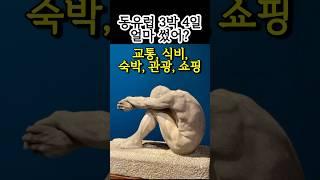 동유럽 여행 얼마 썼어? 진짜 싼 거 맞아? - 프라하여행, #shorts ,#동유럽,#프라하, #배낭여행, 여행경비, #여행브이로그, #혼자여행브이로그