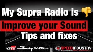 Supra tips to improve your sound system