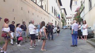 Porta Santo Spirito in visita a Casa Vasari