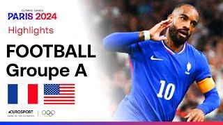 JO PARIS 2024 - Lacazette guide les Bleus face aux USA : Le résumé du match