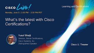 What's the Latest with Cisco Certifications?