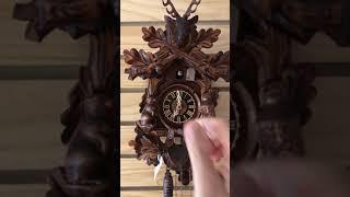 Hones carvings cuckoo clock. www.cuckoohaus.com