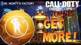 HOW TO GET MORE PERKAHOLICS IN DR. MONTYS FACTORY - Bo3 Gobblegum Tips and Tricks (Bo3 Zombies)