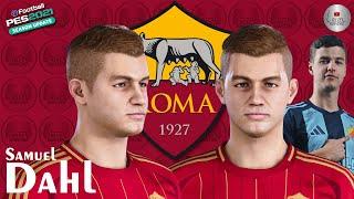 Samuel Dahl face PES 2021 AS Roma NISZ Gaming | PES 2020 | Face Build PES