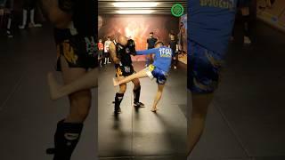 Muay Thai Training - Low Kicks to Set up High Kicks with Damien Trainor