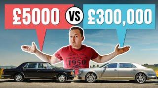 £5000 Luxury Car VS £300,000 Luxury Car!