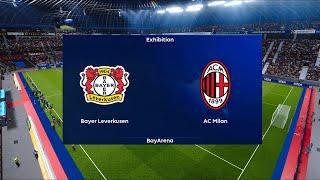 Bayer Leverkusen vs AC Milan | BayArena | 2024-25 UEFA Champions League | PES 2021