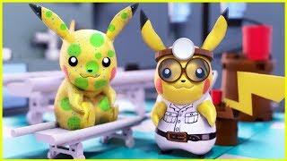 POKEMON Doctor Pikachu in Lego City - pokemon episode