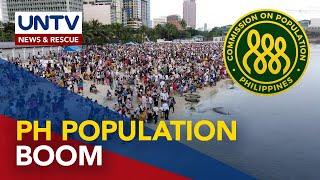 Philippine population reaches 109 million – POPCOM