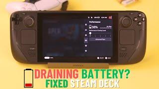 Fixed: Steam Deck Battery Draining Issue!