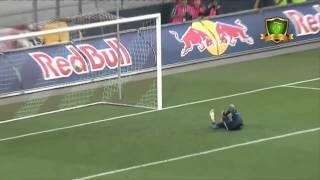 Goal from 65m | Martin Hinteregger | Schalke 04 vs Red Bull Salzburg