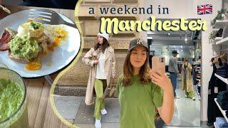 Manchester Travel Vlog ⭐️ city break of good food, exploring + shopping !!