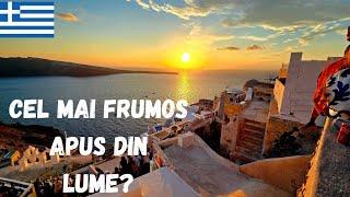 Apus de Soare în Oia, Santorini - Cel mai Frumos Apus din Lume?