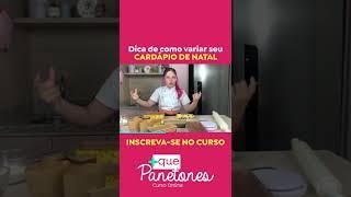 Variedade com massa de panetone | Curso Mais que Panetones #shorts