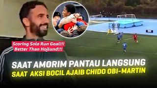 Layak Masuk Squad Utama MU!!! Aksi Chido Obi-Martin Lakukan Solo Run Yang Bikin Ruben Amorim Kagum