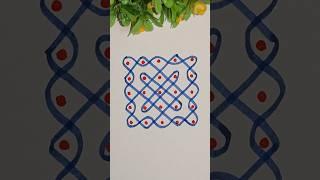 5*5 dots #rangoli #mellikaheaven #heaven #heavensugarheaven #rangolidesigns #easyrangoli