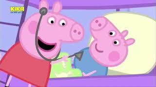 Немецкий язык по мультфильмам с субтитрами (DE - RUS). Peppa Wutz. Beste Freunde (S1 E3)