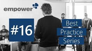 empower® Best Practice Series #16 - How to create a master in PowerPoint