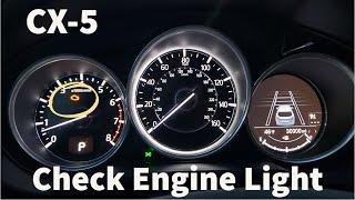 Mazda CX-5 Check Engine Light Self Diagnosis