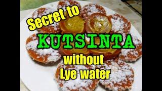 The Secret to Kutsinta without Lye or Lihiya/How to make