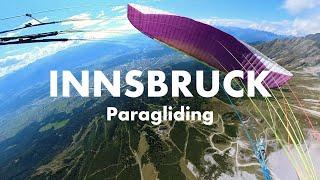 Sommer, Sonne und Gleitschirmfliegen in Innsbruck