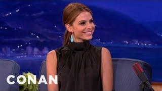 Jack Nicholson Kicked Maria Menounos Out Of A Lakers Game | CONAN on TBS