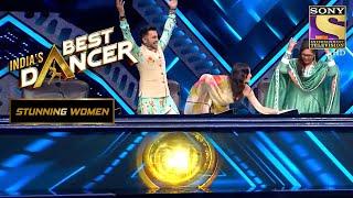 Nora ने इस Trio के Act पे बजा दिए सारे Judges के Buzzers | India's Best Dancer | Stunning Women