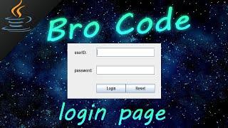 Java login system ‍