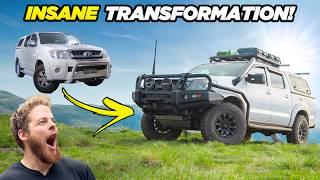 DREAM TOYOTA HILUX BUILD in 10 minutes! Will it handle a 4WD24/7 trip?