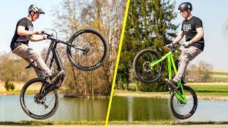 How to REAR WHEEL HOP on a MTB / BIKE