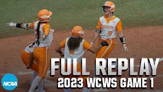 Tennessee vs. Alabama: 2023 Women’s College World Series | FULL REPLAY