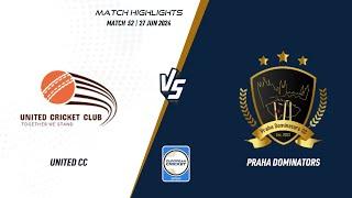 Match 52 - UCC vs PRD | Highlights | ECS Czechia, 2024 | 27 Jun 2024 | ECS24.562